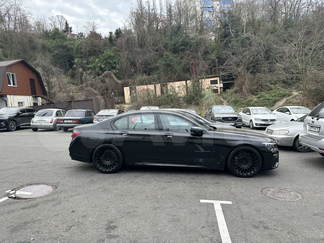 BMW 7 Series G11 на 21" кованых дисках Advanced Forged фото 2